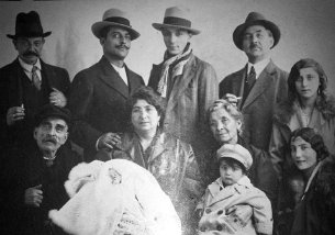 1927 - Django Reinhardt - famille 1927 - Django Reinhardt - famille, chapeau