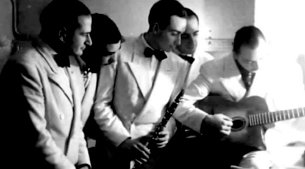 Django Reinhardt - 1940 - Le new quintet 1940 - Le new quintet : Francis Luca, Joseph Reinhardt, Hubert Rostaing, Pierre Fouad, Django Reinhardt