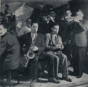 Programme du Hot Club - Bulletin d'Adhésion Hot Club de France - Django Reinhardt, Alix Combelle, Hubert Rostaing - Circa 1941