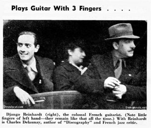 Django Reinhardt - Charles Delaunay, Naguine 1942-43 - Django Reinhardt - Charles Delaunay, Naguine, Photo Filipi, Belgique