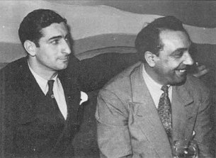 Django Reinhardt et Achille Zavatta Achille Zavatta et Django Reinhardt en 1942