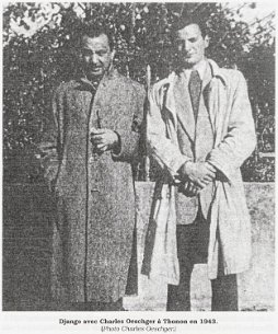 Django Reinhardt avec Charles Oeschger 1943 - Django Reinhardt - Django à Thonon avec Charles Oeschger