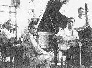 Django Reinhardt - quartet avec piano, Martinez night-club Cannes 1945 - Django Reinhardt - quartet avec piano, Martinez night-club Cannes