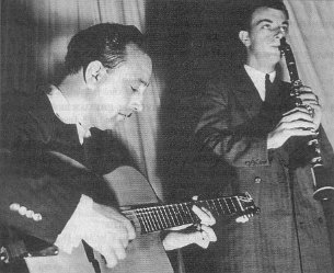 Django Reinhardt et Maurice Meunier 1947 - Django et Maurice Meunier