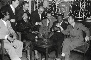 Django Reinhardt - festival de Jazz à Nice 1948 - Django Reinhardt - Earl Hines, Jack Teagarden, Jacques Bureau, Velma Middleton, Mezz Mezzrow, Django Reinhardt, Louis Armstrong, Stephane Grappelli