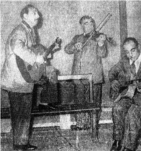 Django Reinhardt, Eugène Vees et violoniste Django Reinhardt, Eugène Vees et violoniste