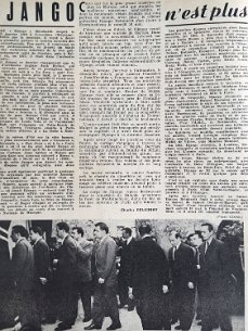 Article de Charles Delaunay Article de Charles Delaunay à la mort de Django