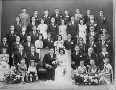 Mariage de Caroline 1945 -