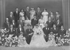 Mariage de Jeannette et Sisto - 1953