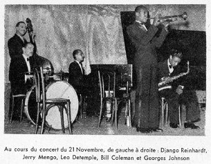 Django Reinhardt & Bill Coleman Jazz Hot N° 7 Avril 1936