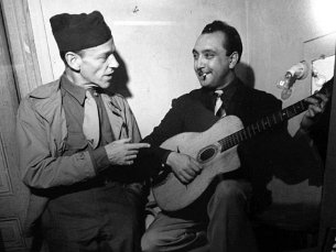 Django Reinhardt et Fred Astaire Django Reinhardt et Fred Astaire Olympia à Paris le 24 Septembre 1944